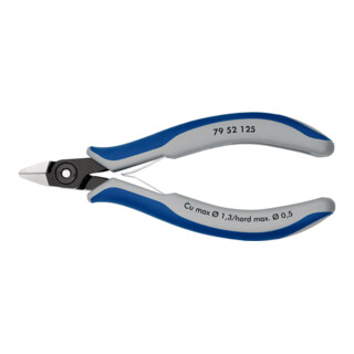 Pinces coupantes de côté de précision pour l'électronique Knipex