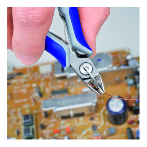 Pinces coupantes de côté de précision pour l'électronique Knipex