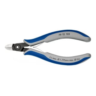 Pinces coupantes de côté de précision pour l'électronique Knipex
