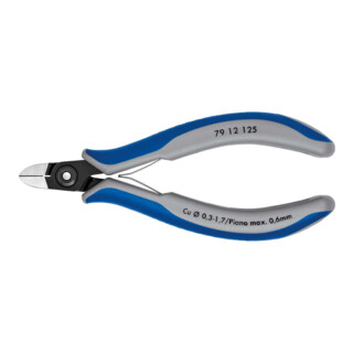 Pinces coupantes de côté de précision pour l'électronique Knipex