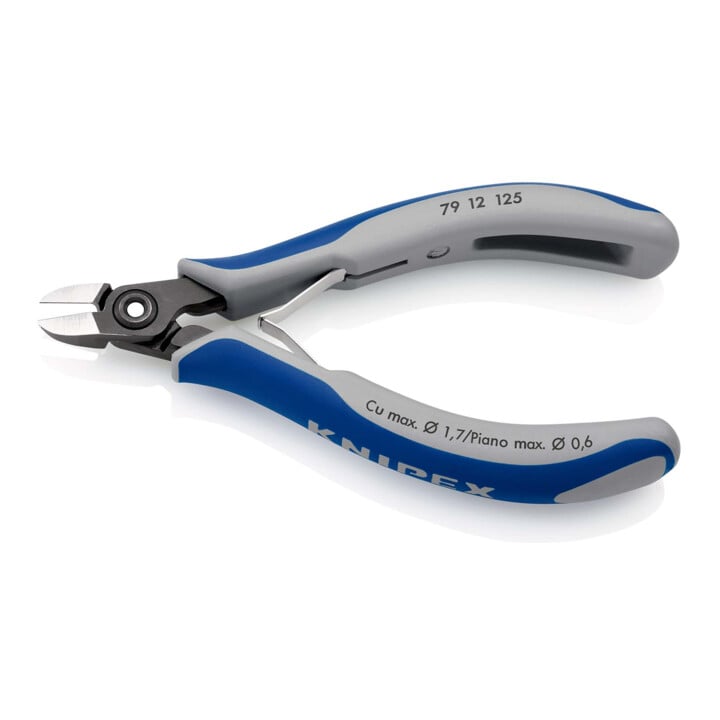 Pinces coupantes de côté de précision pour l'électronique Knipex