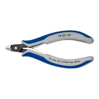 Pinces coupantes de côté de précision pour l'électronique Knipex