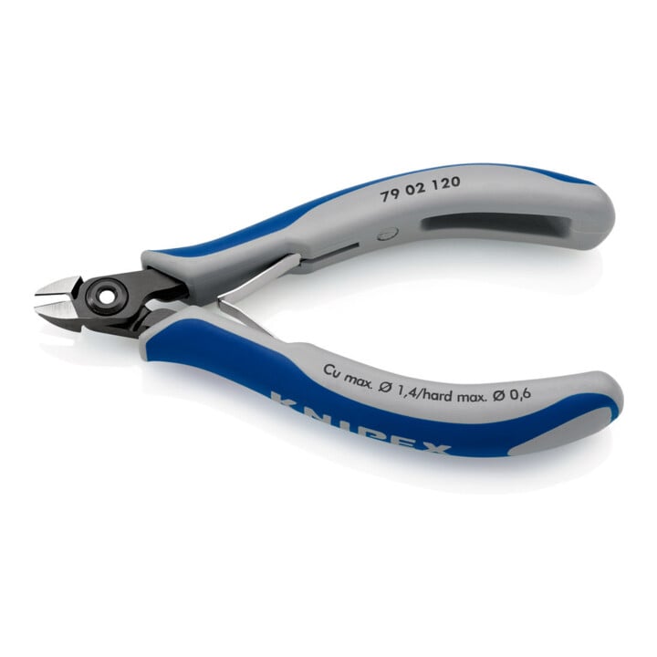 Pinces coupantes de côté de précision pour l'électronique Knipex