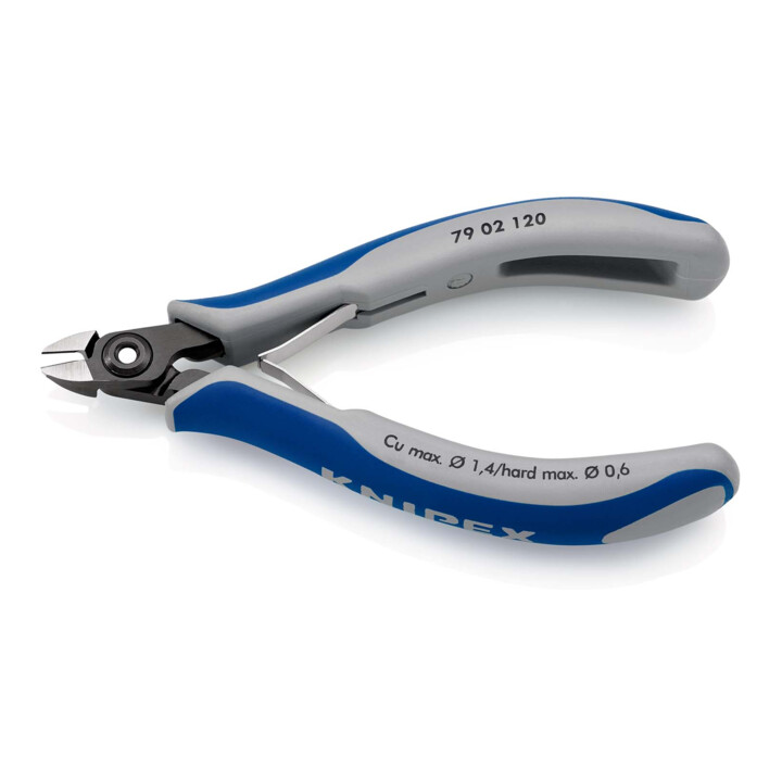 Pinces coupantes de côté de précision pour l'électronique Knipex
