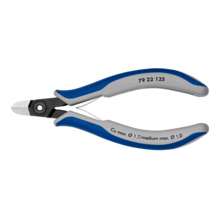 Pinces coupantes de côté de précision pour l'électronique Knipex