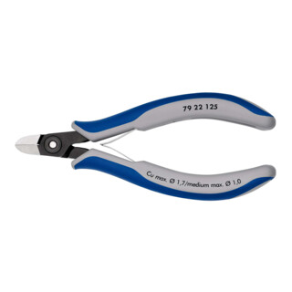 Pinces coupantes de côté de précision pour l'électronique Knipex