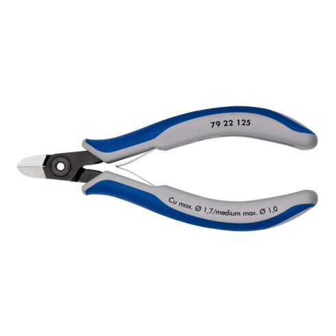 Pinces coupantes de côté de précision pour l'électronique Knipex