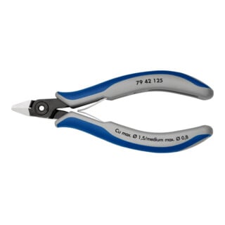 Pinces coupantes de côté de précision pour l'électronique Knipex