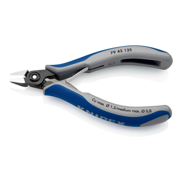 Pinces coupantes de côté de précision pour l'électronique Knipex