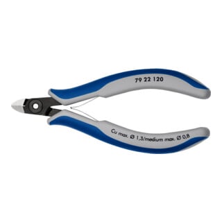 Pinces coupantes de côté de précision pour l'électronique Knipex
