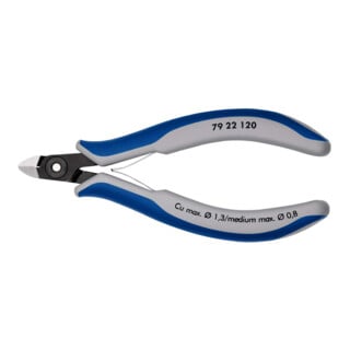 Pinces coupantes de côté de précision pour l'électronique Knipex