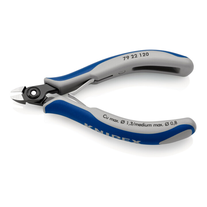 Pinces coupantes de côté de précision pour l'électronique Knipex