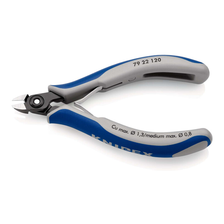 Pinces coupantes de côté de précision pour l'électronique Knipex
