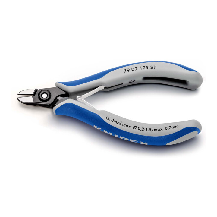 Pinces coupantes de côté de précision pour l'électronique Knipex