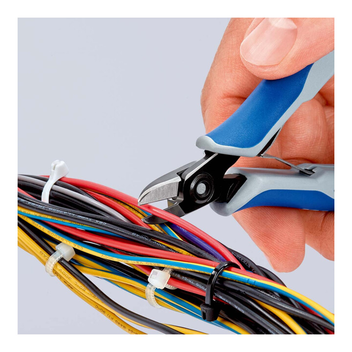 Pinces coupantes de côté de précision pour l'électronique Knipex