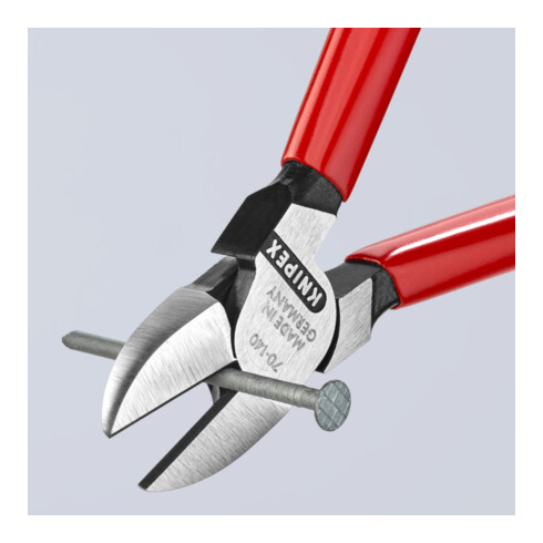 KNIPEX Couteaux latéraux atramentisés noirs