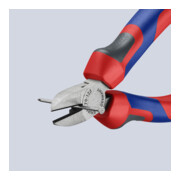 Coupe-côtés Knipex atramentisé noir atramentisé poli avec manchons multi-composants-2