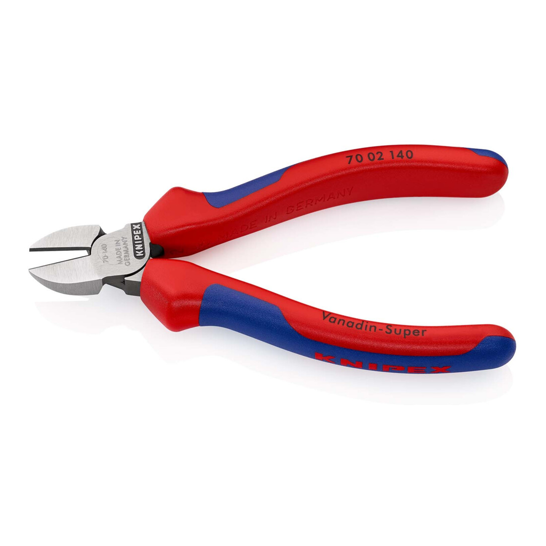 Coupe-côtés Knipex atramentisé noir atramentisé poli avec manchons multi-composants