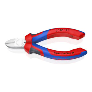 KNIPEX Coupeuse latérale chromée