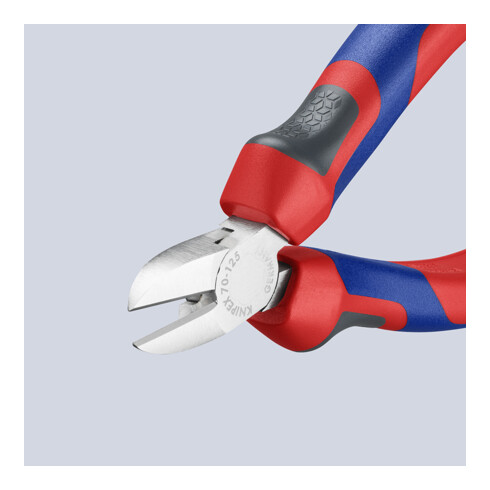 KNIPEX Coupeuse latérale chromée