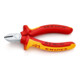 Les pinces coupantes latérales Knipex testées par le VDE-1