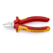 Les pinces coupantes latérales Knipex testées par le VDE