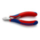 Pinces coupantes de côté pour l’électronique, Avec charnière entrepassée Knipex