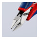 Pinces coupantes de côté pour l’électronique, Avec charnière entrepassée Knipex