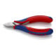 Pinces coupantes de côté pour l’électronique, Avec charnière entrepassée Knipex-1