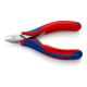 Pinces coupantes de côté pour l’électronique, Avec charnière entrepassée Knipex