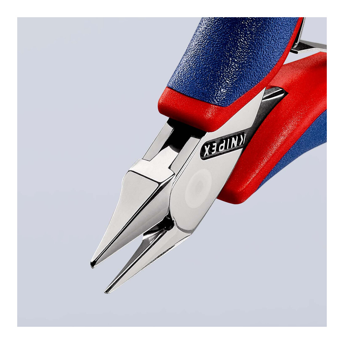 Pinces coupantes de côté pour l’électronique, Avec charnière entrepassée Knipex