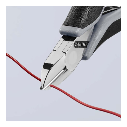 Pinces coupantes de côté pour l’électronique ESD Knipex