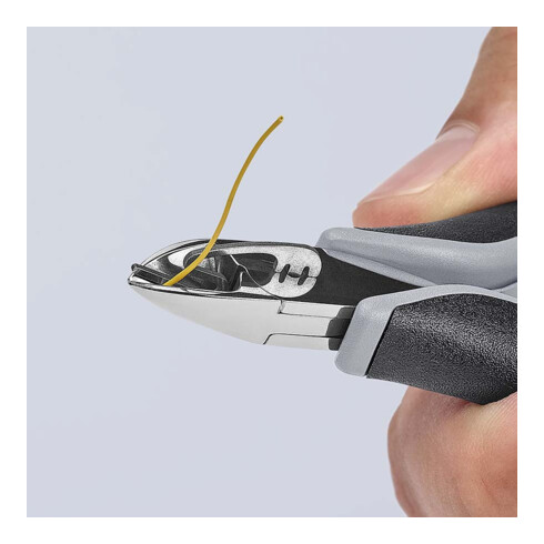 Pinces coupantes de côté pour l’électronique ESD Knipex
