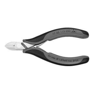 Knipex coupeur latéral électronique ESD