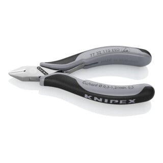 Pinces coupantes de côté pour l’électronique ESD Knipex