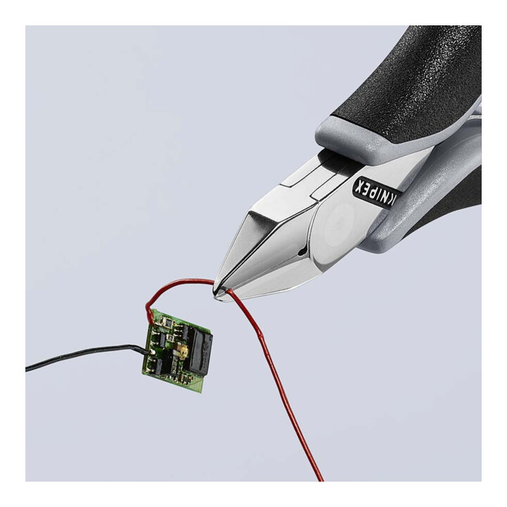 Pinces coupantes de côté pour l’électronique ESD Knipex