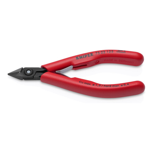 Pinces coupantes de côté pour l’électronique Knipex