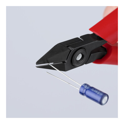 Pinces coupantes de côté pour l’électronique Knipex