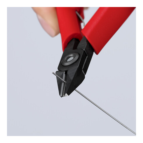Pinces coupantes de côté pour l’électronique Knipex