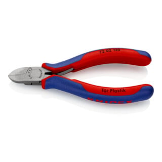 Pinces coupantes de côté pour plastique Knipex