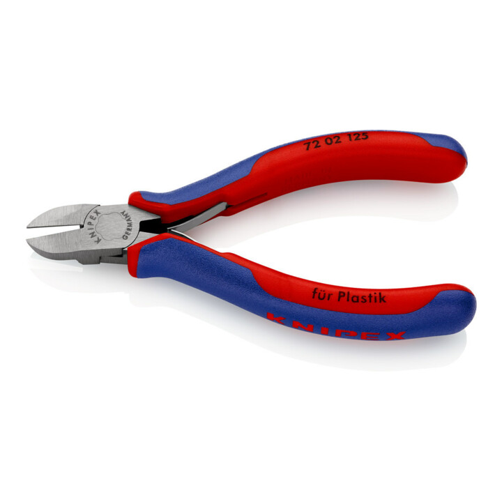 Pinces coupantes de côté pour plastique Knipex