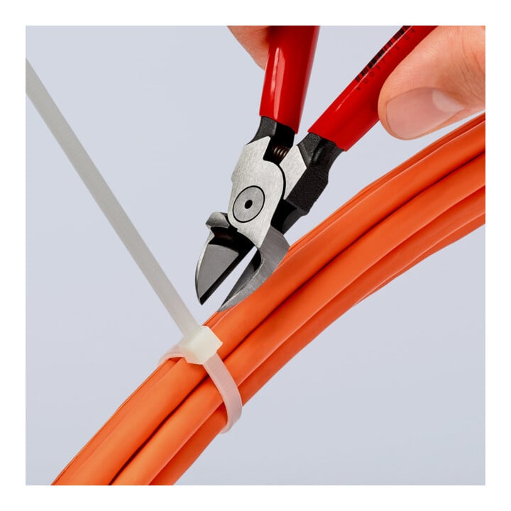 Pinces coupantes de côté pour plastique Knipex