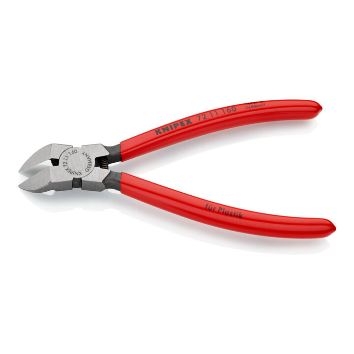 Pinces coupantes de côté pour plastique Knipex