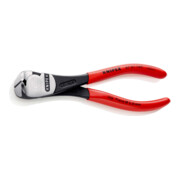 Pince coupante Knipex Kraft avec revêtement plastique