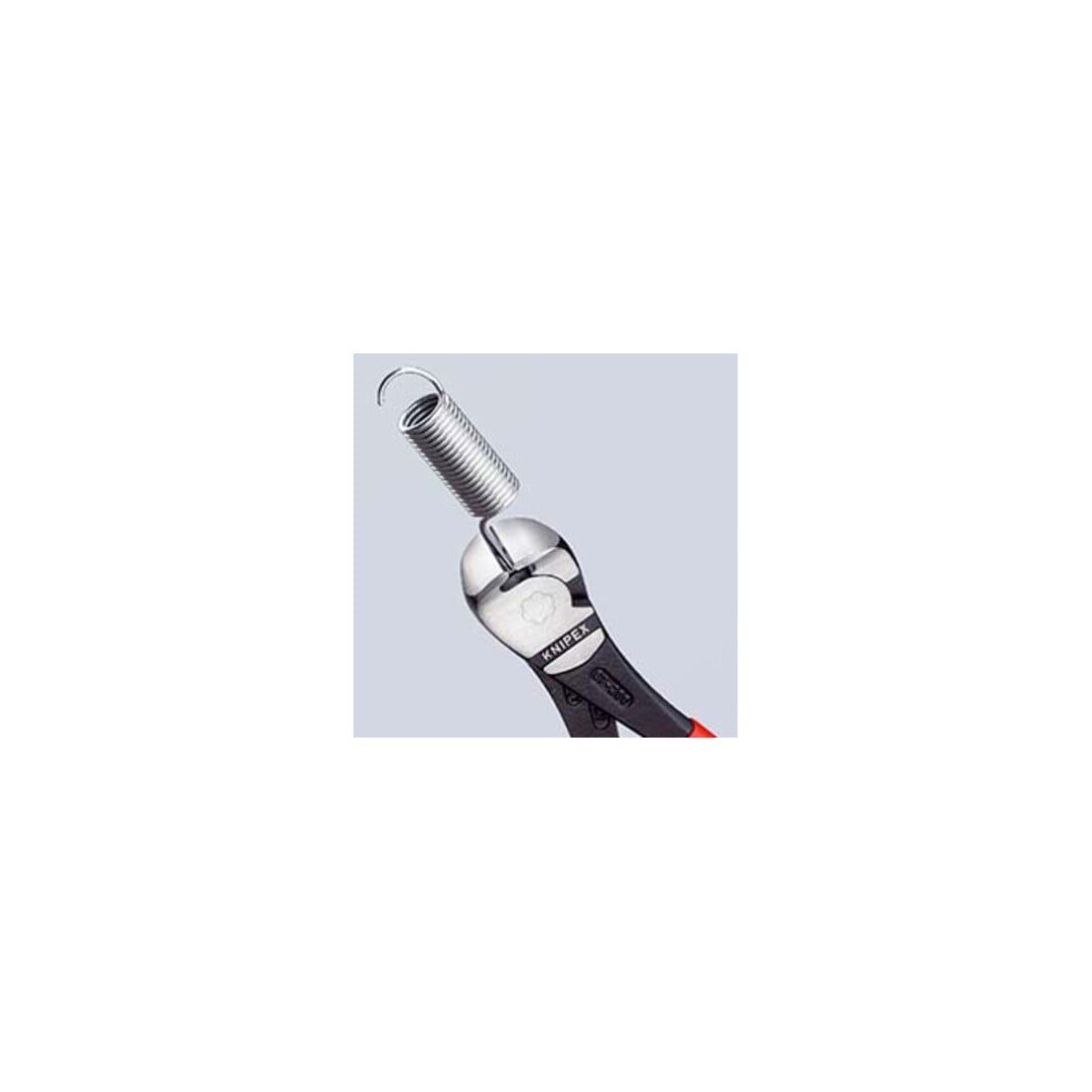 Pince coupante Knipex Kraft avec revêtement plastique