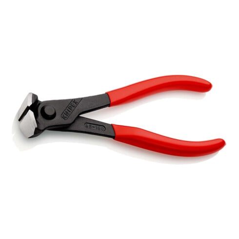 Coupe-façade Knipex atramentisé noir atramentisé poli avec revêtement plastique