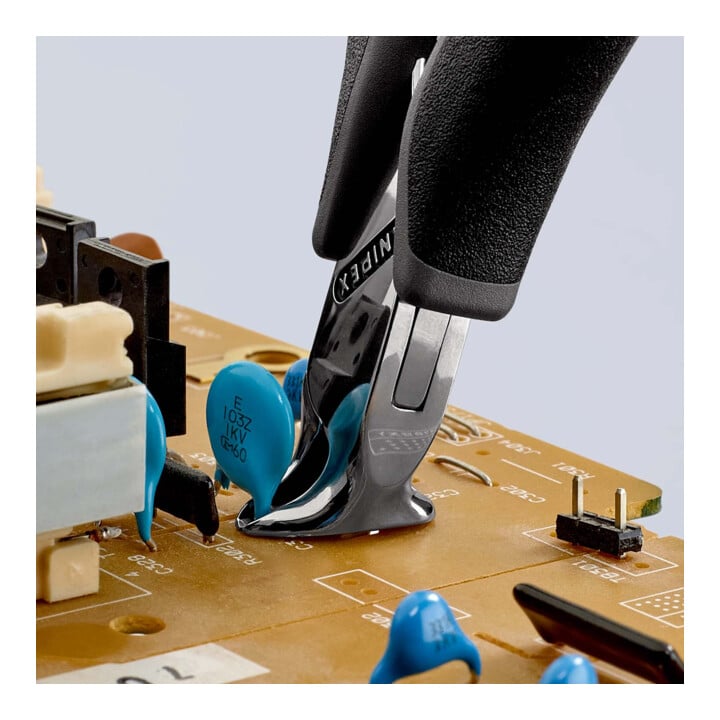 Pinces coupantes de devant pour l'électronique ESD Knipex