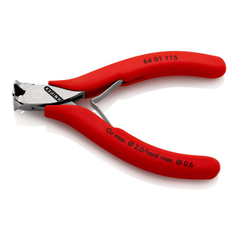 Pinces coupantes de devant pour l’électronique Knipex