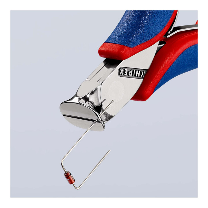 Pinces coupantes de devant pour l’électronique Knipex