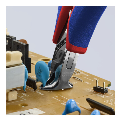 Pinces coupantes de devant pour l’électronique Knipex